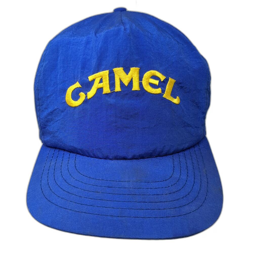 Concepts International 5 Panel Blue One Size Nylon Camel Logo Snapback hat Promo